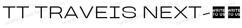 TT TRAVEIS NEXT字体转换